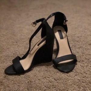 Forever 21 Strappy Wedges Size 5.5